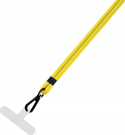 Rryp telefoni 3MK EasyClip, najlon, i rregullueshëm 84 cm, i verdhë