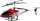Helikopter RC Xhelikopter 70 cm me telekomandë 2.4 GHz, LED, i kuq