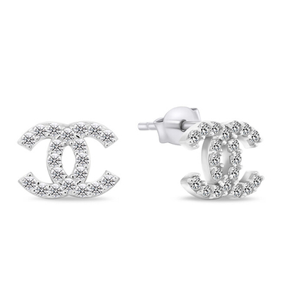 Vathë për femra Brilio Silver World Icon EA1018W, të argjendtë
