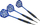Shigjeta darts Harrows Pirate Softip, 16g, tunxh, për tabela elektronike