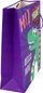 Çantë dhurate Leantoys Purple Dinosaur, 41.5x30x12cm, lejla