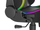 Karrige lojërash NATEC Genesis Trit 600 RGB, 150 kg, e zezë