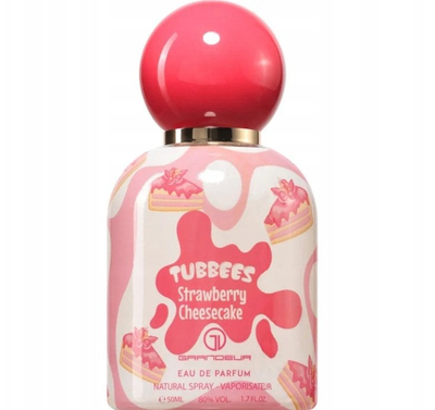 Parfum për kalamaj Grandeur Strawberry Cheesecake, 50ml, aromë luleshtrydhe e ëmbël