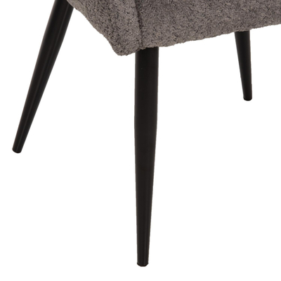 Karrige Sarky 55x62x89Hcm (HM8585.01), gri/ zezë