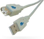 Kabllo zgjatëse USB Microconnect USBAAF1, USB 2.0, 1m, gri