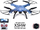 Дрон R/C Syma X5HW, FPV Ви-Фи, со камера, син