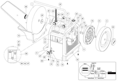 Rrotë honimi lëkure Tormek LA-220, 10", për mprehje precize