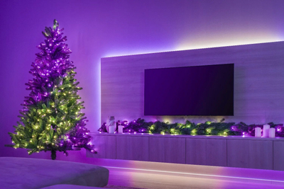 Garlandë dekorative Twinkly Garland, 2.7 m, 50 LED RGBW, jeshile