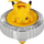 Set lojrash Pokemon Battle Spinner Arena Jazwares, me figura Pikachu dhe Mew, për kalamaj 4+
