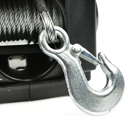 Vinç elektrik portativ Carpoint, 12V, 907kg, gri