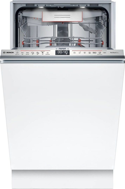 Lavastovilje e integrume Bosch SPV6YMX08E, 45 cm, 10 sete, inoks