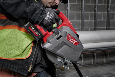 Sharrë rrethore Milwaukee M18 FUEL FMCS66-0X, pa kabllo, 66 mm, 1800 W, e kuqe gri