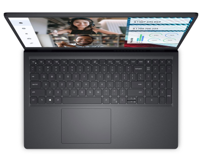 Laptop DELL Vostro 3520 15.6" FHD (Intel Core i7-1255U, 8GB RAM, 512GB SSD, Intel Iris Xe, Fingerprint, Backlight, NoOS, Grey)