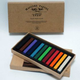 Set ngjyrash pastelë Maries, 12 copë