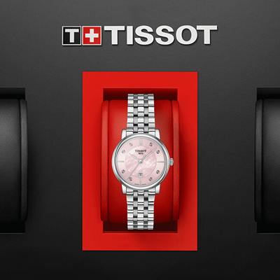 Orë dore për femra Tissot Carson Premium Quartz T122.210.11.159.00, e argjendtë