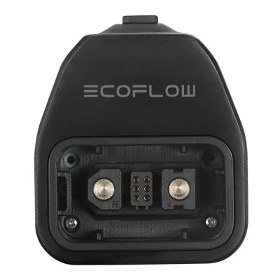 Adapter EcoFlow DELTA Pro to Smart Generator, aksesor për stacion energjie, i zi