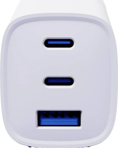 Полнач USB Verico Mojo GaN, 65W, 3 порти, бел