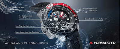 Orë dore Citizen Promaster Aqualand Eco-Drive BJ2169-08E