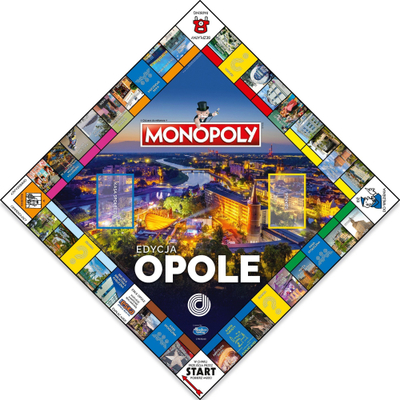Lojë tavoline Monopoly Opole, edicion i veçantë, për mosha 8+