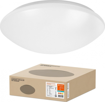 Llambë tavani Ledvance PLAFON SF CIRCULAR 250, 13W, 4000K, IP44, e bardhë