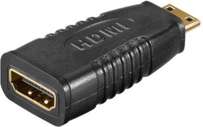 Adapter Mini HDMI në HDMI Techly IADAP HDMI MC, M në F, i zi