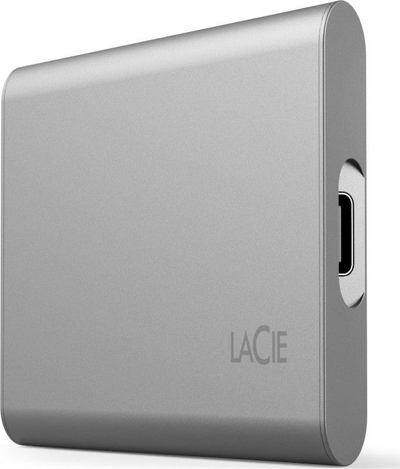 Disk i jashtëm SSD LaCie Portable SSD V2, 1TB, USB C, ngjyrë argjendi