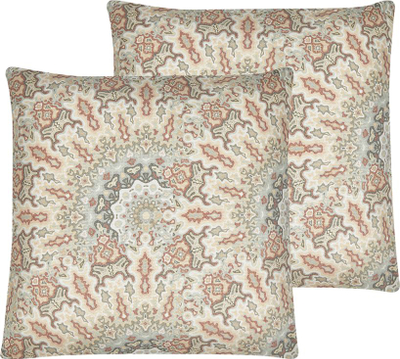 Set jastëkësh për zbukurim VRIESEA, 2 copë, 45 x 45 cm, shumëngjyrësh