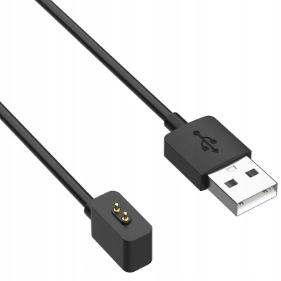 Kabllo karikimi magnetike USB për Xiaomi Mi Smart Band 8 edhe 8 Pro, 1m, e zezë