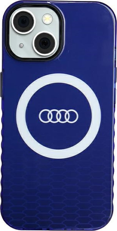 Mbrojtëse telefoni IML Big Logo MagSafe, për iPhone 15 14 13 6.1", blu