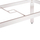 Tavolinë ngrënieje Telamo prej alumini 160x90x73,5Hcm (HM6288.02), bardhë