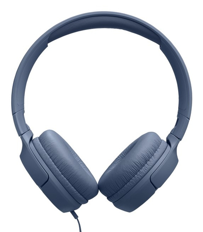 Kufje JBL Tune 520C, me kabllo USB C, High Resolution Audio, blu