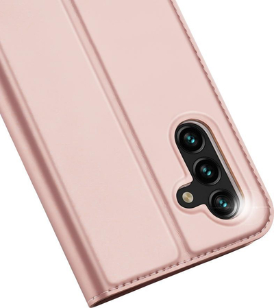 Këllëf telefoni Dux Ducis Skin Pro për Samsung Galaxy A13 5G, kapak me portofol, funksion qëndrimi, rozë