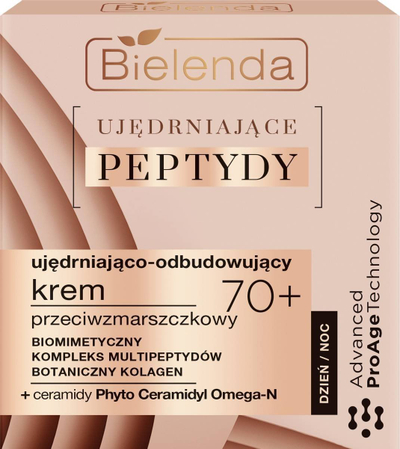 Krem fytyre Bielenda Firming Peptides, kundër rrudhave 70+, për ditë e natë, 50 ml
