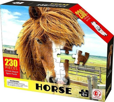 Puzzle me kalë Adar 586307, 230 copa, shumëngjyrësh
