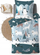 Set mbulesash krevati për kalamaj Princess Ice, 140x200 cm, pambuk, blu