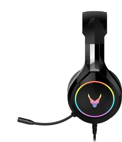 Kафеј gaming Varr VH6060, 50mm, со микрофон, црни