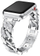 Rrip për orë dore 4wrist Apple watch, 38/40 mm, i argjendtë