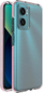 Maskë silikoni Hurtel Spring Case për Xiaomi Redmi 10, transparente, me kornizë rozë të çelët