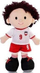 Kukull pelushi futbollist Artyk, 38cm, me rroba të heqshme