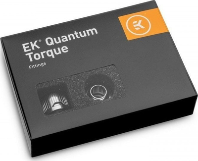 Set lidhësash PC EK Water Blocks EK Quantum Torque HTC 12, 6 copë, G1/4", argjendtë