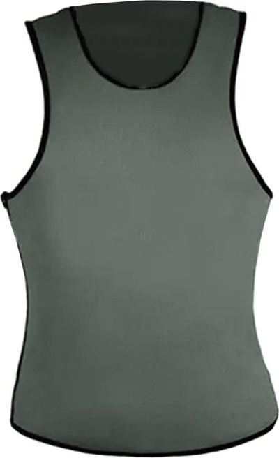 Bluzë neopreni për fitnes, për meshkuj, madhësia M, gri e zezë
