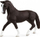 Figurë loje Schleich Horse Club Hanoverian Mare 107051, plastikë, kalë hanoverian, i zi