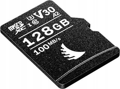 Kartë kujtese MicroSD Angelbird AV PRO, 128GB, V30 A2, e zezë