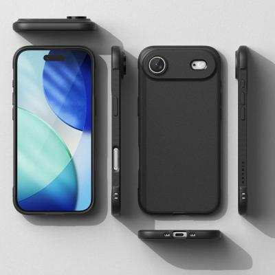 Mbrojtëse telefoni Ringke Onyx Magnetic MagSafe për iPhone 17 Air 17 Pro, TPU, me magnet MagSafe, e zezë