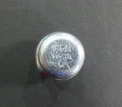 Kapak presimi Viega Prestabo 643584, çelik i galvanizum, 15mm