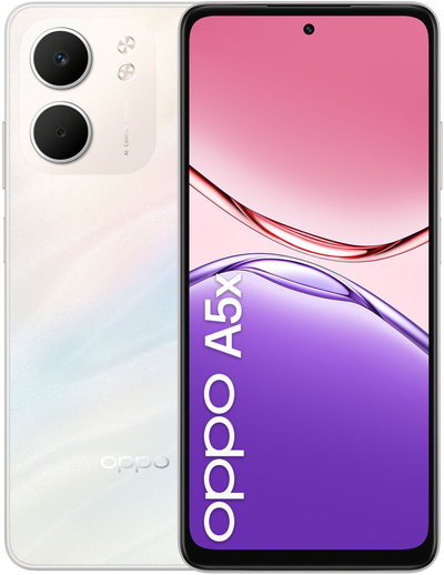 Телефон Oppo A5 X, 4GB RAM, 128GB, бел