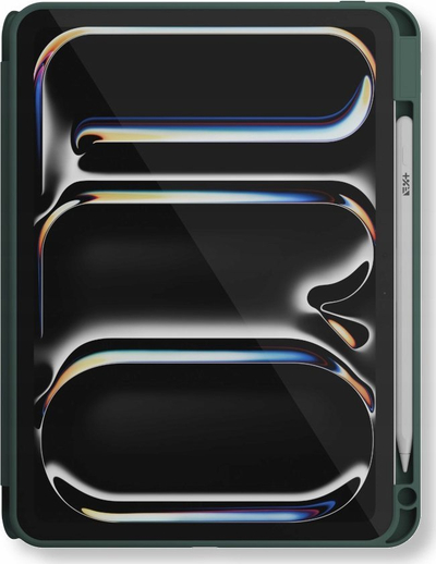 Futrollë Next One Rollercase për iPad Pro M4 11", mbrojtëse, e gjelbër