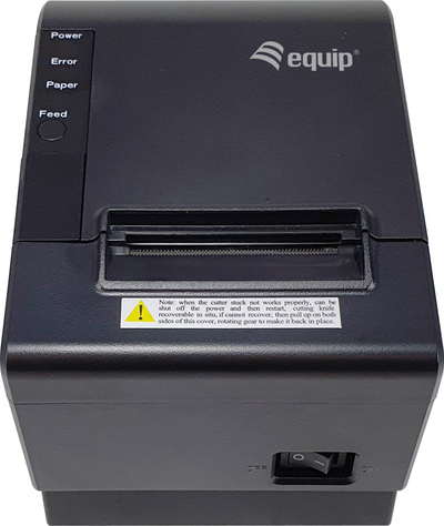 Printer termik POS LevelOne Equip 351001, 58mm, USB dhe Ethernet, i zi
