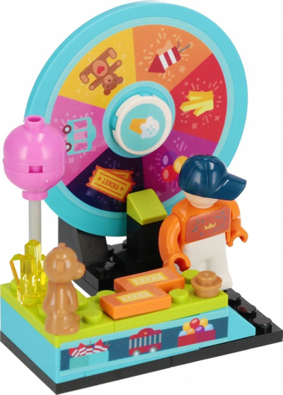 Set ndërtimi Alleblox Girl WES, blloqe kreative, shumëngjyrëshe