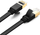 Kabllo rrjeti Ugreen Ethernet RJ45 Cat 7 STP, 10 m, e zezë